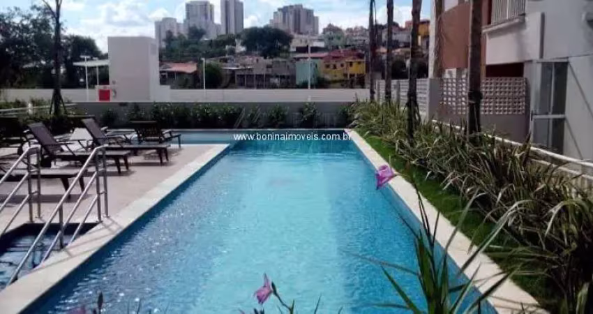 Apartamento no Go Maraville semi mobiliado e reformado com acabamento incrível- Andar Alto