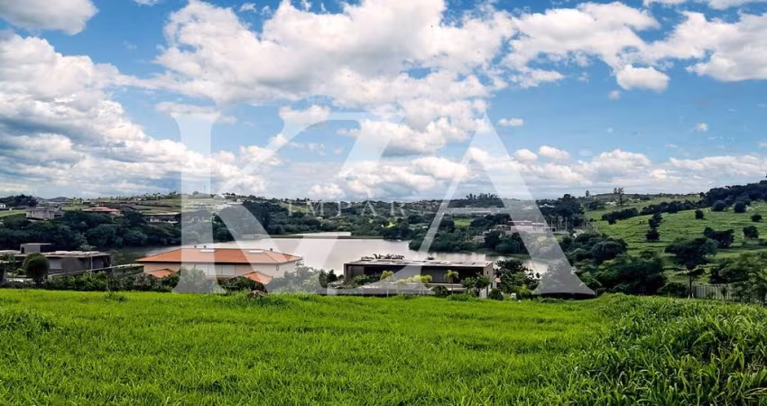 Terreno - Lote vista lago com título da praia incluso, à venda na Fazenda da Grama