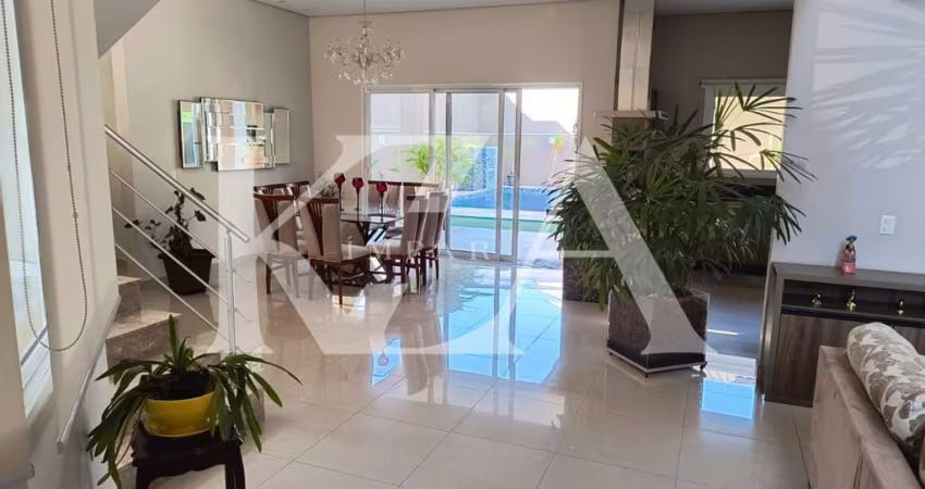 Condomínio Portal da Primavera- Sobrado com 378m²- Piscina aquecida- 3 suítes- fino acabamento- Analisa permuta por casa ou apto até 1.5M