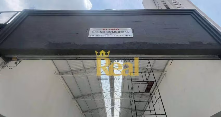 Galpão para alugar, 500 m² por r$ 25.000,00/mês - lapa - são paulo/sp