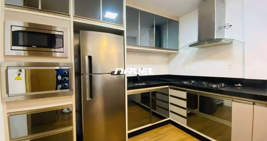 Apartamento mobiliado para locação anual na quadra do mar, no bairro gravata de navegantes/sc