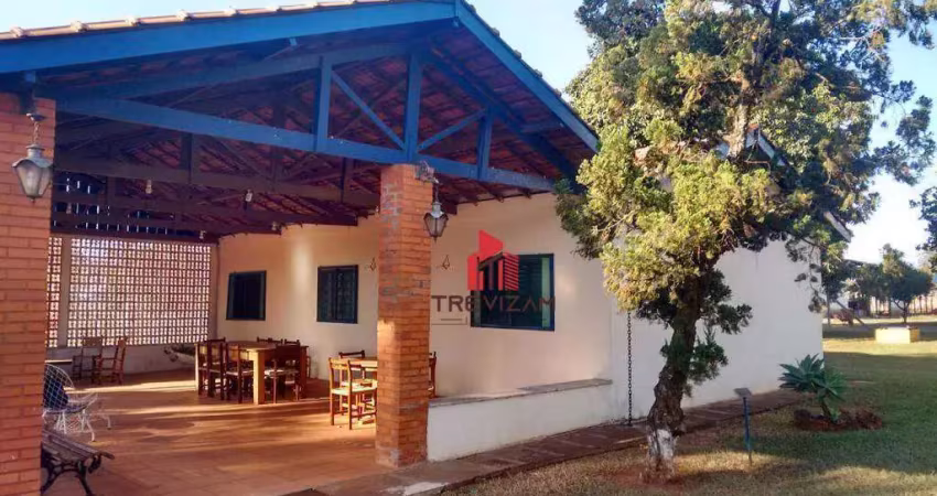 Chácara com 3 dormitórios para alugar, 20000 m²  - zona rural - são josé do rio preto/sp