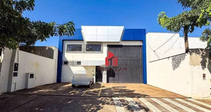 Salão para alugar, 250 m² por r$ 6.948,00/mês - jardim primavera - são josé do rio preto/sp