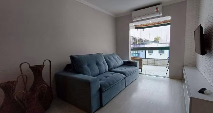 Apartamento para locação no forte - 2 dormitórios, sendo 1 suítes, mobiliado.