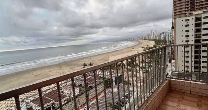 Apartamento para locação no canto do forte - 3 dormitórios, frente mar.