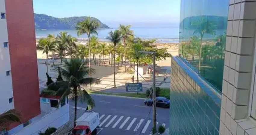 Apartamento para locação no canto do forte - 1 dormitório, vista mar.