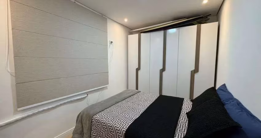 1 dormitório porteira fechada no boqueirão 150 metros da praia r$242.000,00