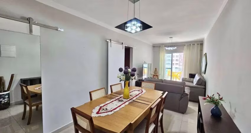 Apartamento a venda no canto do forte - 2 dormitórios, sacada gourmet, mobiliado