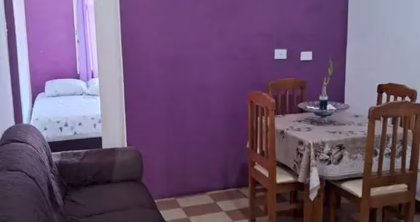 Kitnet no bairro canto do forte, mobiliada por apenas 210 mil próxima a mallet