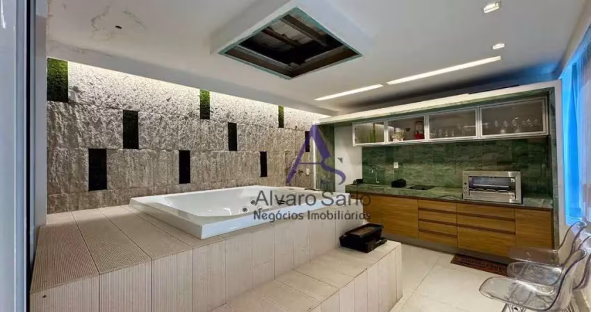 Cobertura com 4 dormitórios à venda, 160 m² por r$ 2.300.000,00 - jardim da penha - vitória/es