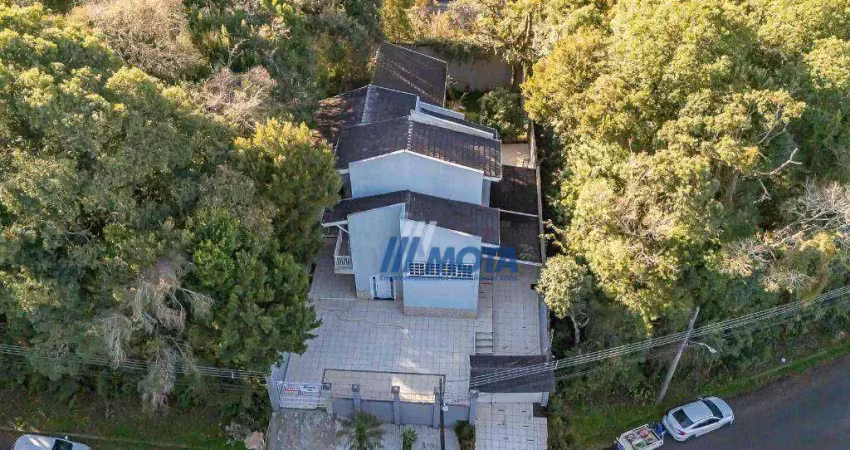 Casa em santa felicidade, 4 quartos em rua sem saída