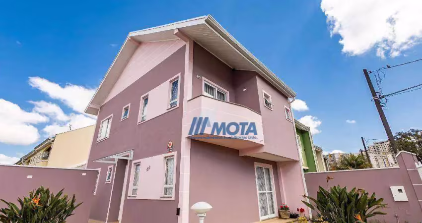 Sobrado com 3 dormitórios à venda, 215 m² por r$ 1.350.000,00 - capão raso - curitiba/pr
