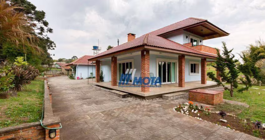 Chácara com 3 dormitórios à venda, 10000 m² por r$ 1.700.000,00 - centro - araucária/pr