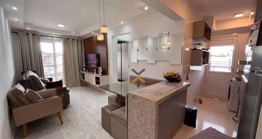 Apartamento à venda, 57 m² por R$ 419.000,00 - Vila Curuçá - Santo André/SP