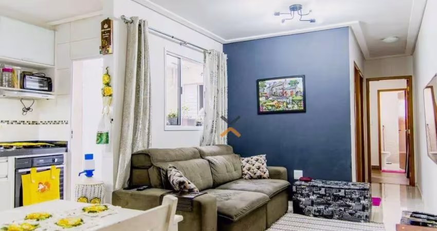 Apartamento com 2 dormitórios à venda, 60 m² por R$ 400.000,00 - Parque Novo Oratório - Santo André/SP