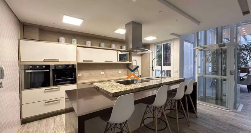 Cobertura com 3 dormitórios à venda, 220 m² por R$ 1.280.000,00 - Campestre - Santo André/SP
