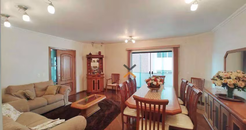 Apartamento com 4 dormitórios para alugar, 155 m² por r$ 5.785,96/mês - vila bastos - santo andré/sp