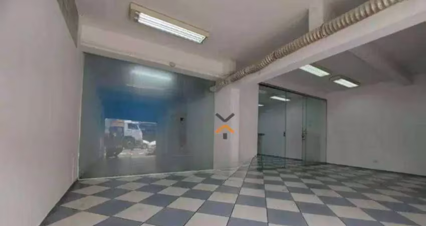 Salão para alugar, 95 m² por r$ 4.840,01/mês - vila bastos - santo andré/sp
