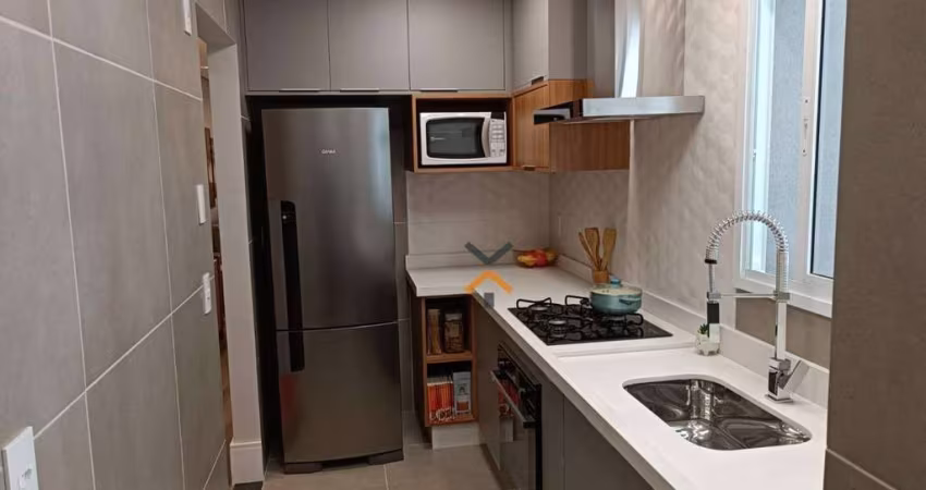 Apartamento com 2 dormitórios à venda, 65 m² por R$ 666.000,00 - Campestre - Santo André/SP