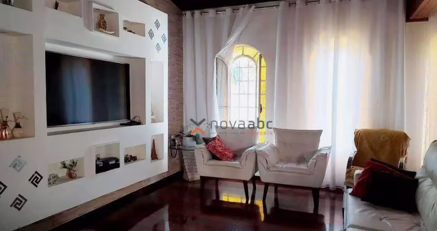 Sobrado com 3 dormitórios à venda, 225 m² por r$ 1.200.000,00 - vila guarani - santo andré/sp