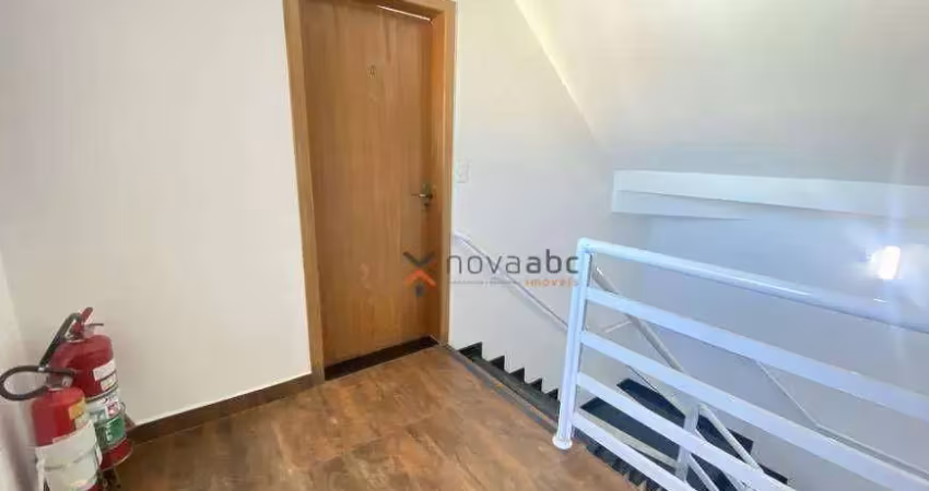 Cobertura com 2 dormitórios para alugar, 60 m² por R$ 3.225,00/mês - Vila Camilópolis - Santo André/SP