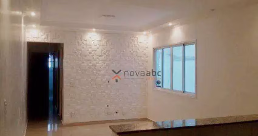 Apartamento com 2 dormitórios para alugar, 90 m² por r$ 2.824,17/mês - paraíso - santo andré/sp