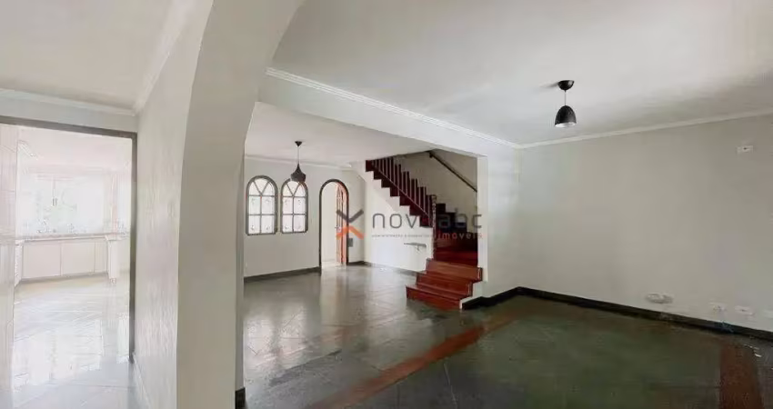 Casa com 3 dormitórios, 160 m² - venda por R$ 1.550.000,00 ou aluguel por R$ 6.200,00/mês - Campestre - Santo André/SP