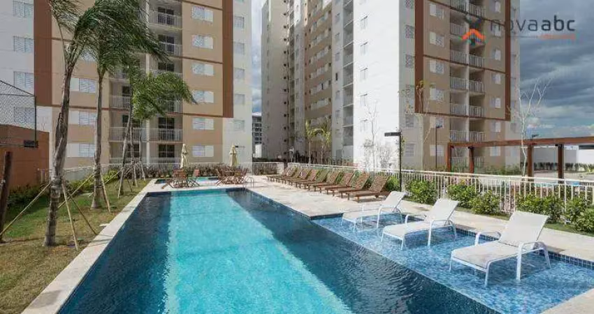 Apartamento com 3 dormitórios para alugar, 73 m² por R$ 4.100,00/mês - Campestre - Santo André/SP
