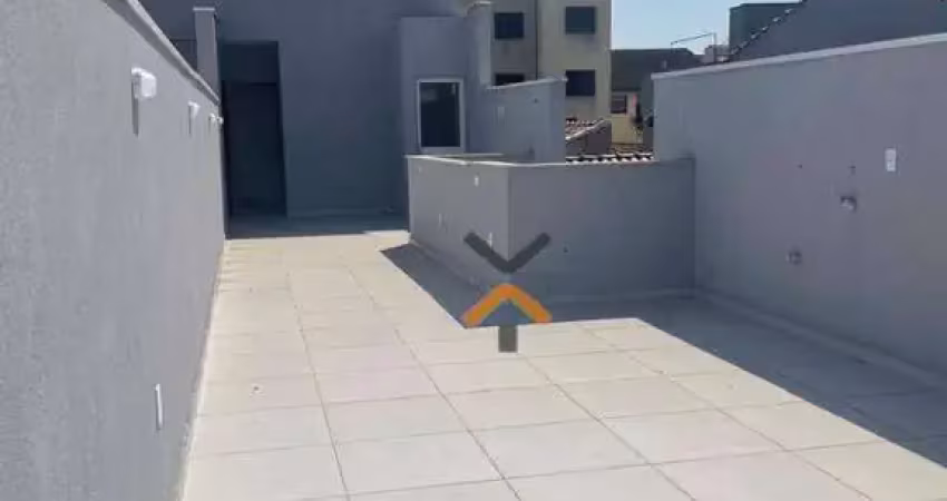 Cobertura com 2 dormitórios à venda, 120 m² por r$ 530.000,00 - vila humaitá - santo andré/sp