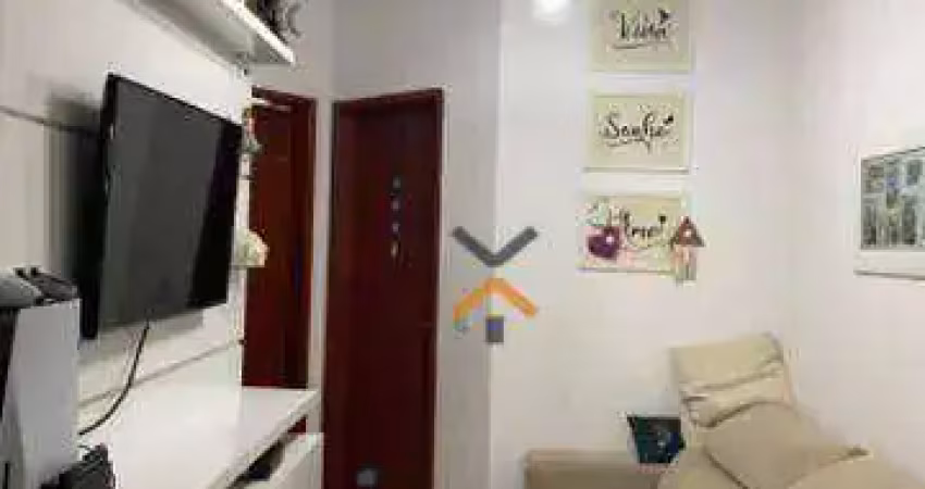 Apartamento com 2 dormitórios à venda, 50 m² por R$ 371.000,00 - Vila Scarpelli - Santo André/SP