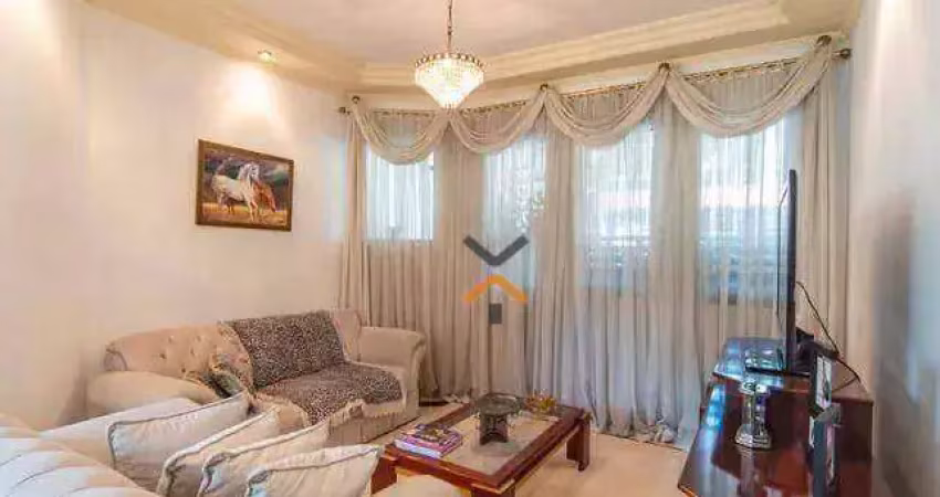Sobrado com 3 dormitórios à venda, 186 m² por R$ 852.000,00 - Vila Camilópolis - Santo André/SP