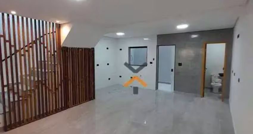 Sobrado com 3 dormitórios à venda, 142 m² por r$ 660.000,00 - jardim das maravilhas - santo andré/sp