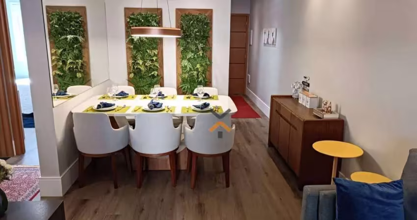 Apartamento com 2 dormitórios à venda, 65 m² por R$ 650.000,00 - Campestre - Santo André/SP