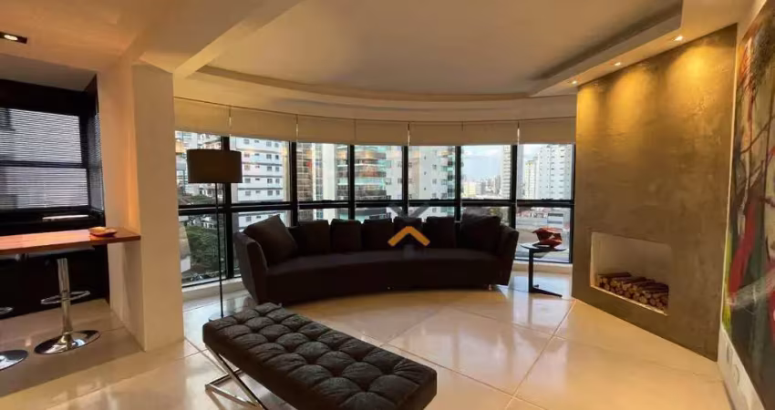 Apartamento Duplex com 1 dormitório à venda, 96 m² por R$ 940.000,00 - Jardim - Santo André/SP