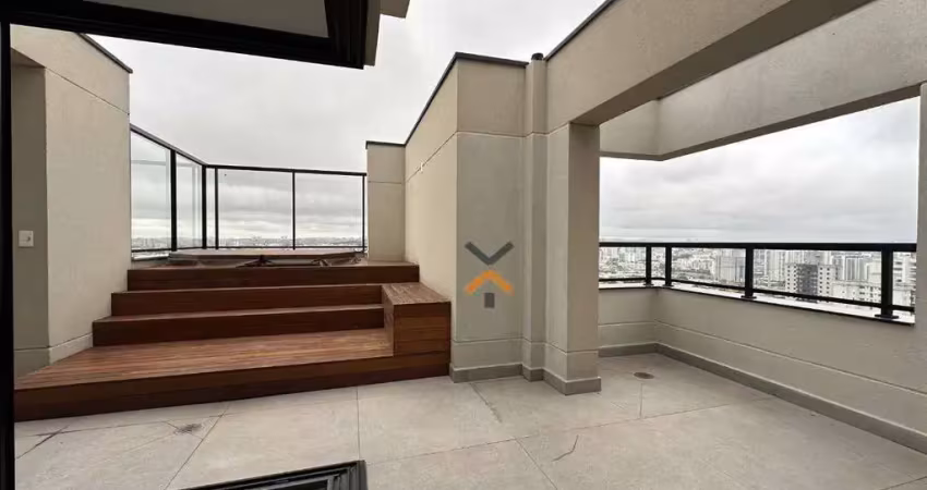 Cobertura com 3 dormitórios à venda, 326 m² por R$ 2.800.000,00 - Campestre - Santo André/SP