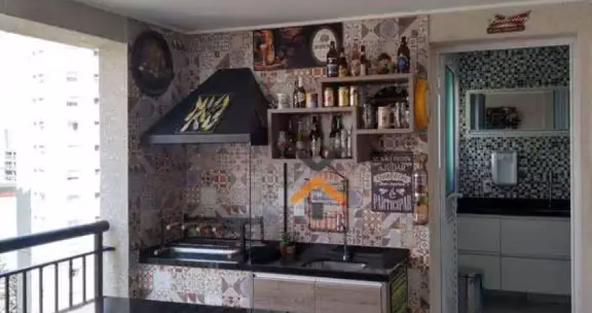 Apartamento com 3 dormitórios à venda, 126 m² por R$ 1.490.000,00 - Vila Gilda - Santo André/SP