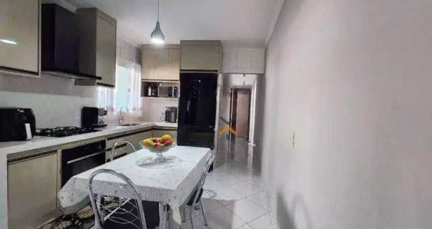 Casa com 3 dormitórios à venda, 123 m² por r$ 620.000,00 - parque novo oratório - santo andré/sp