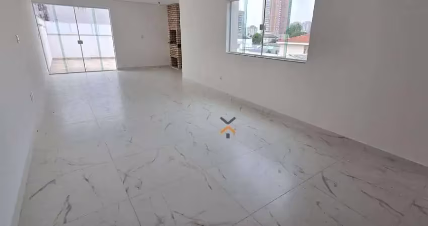 Cobertura com 3 dormitórios à venda, 156 m² por R$ 810.000,00 - Campestre - Santo André/SP