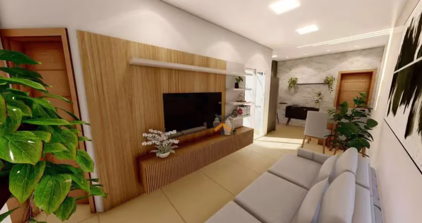 Apartamento com 2 dormitórios à venda, 52 m² por R$ 355.000,00 - Parque das Nações - Santo André/SP