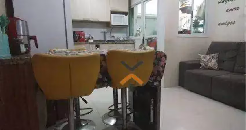 Apartamento com 2 dormitórios à venda, 56 m² por r$ 329.000,00 - parque oratório - santo andré/sp