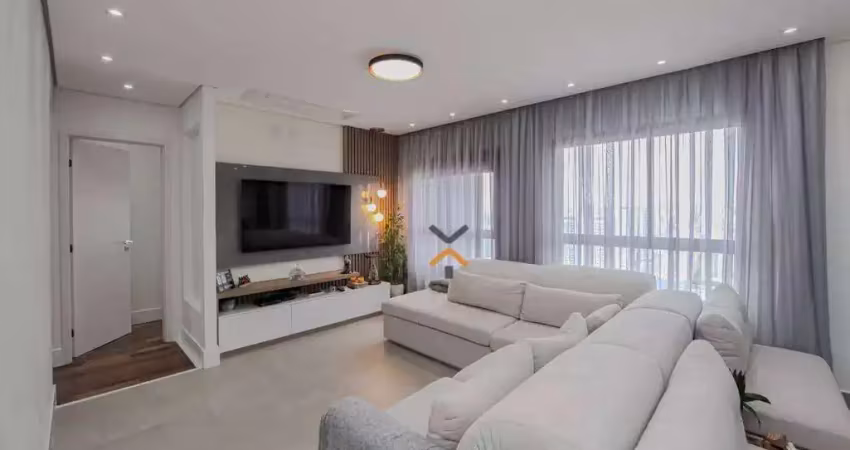 Apartamento à venda, 153 m² por r$ 2.150.000,00 - jardim - santo andré/sp