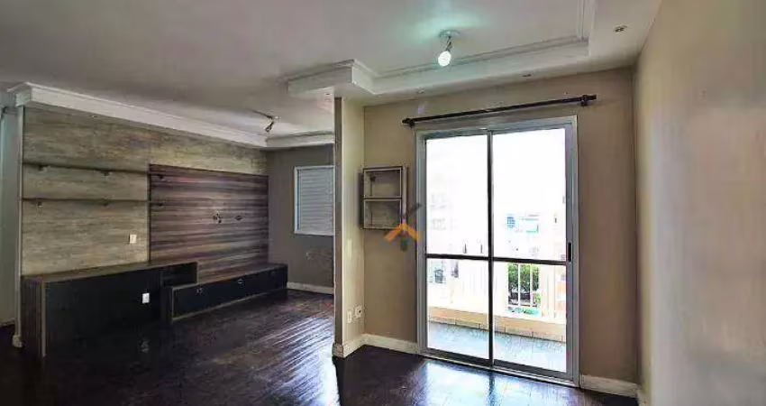 Apartamento com 1 dormitório, 70 m² - venda por R$ 490.000,00 ou aluguel por R$ 3.597,00/mês - Vila Caminho do Mar - São Bernardo do Campo/SP