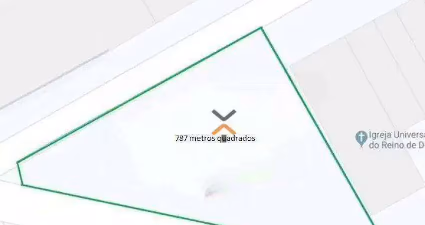 Terreno à venda, 787 m² por r$ 1.600.000,00 - vila sacadura cabral - santo andré/sp
