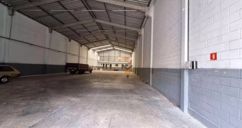 Galpão para alugar, 650 m² por r$ 24.500,00/mês - vila lucinda - santo andré/sp