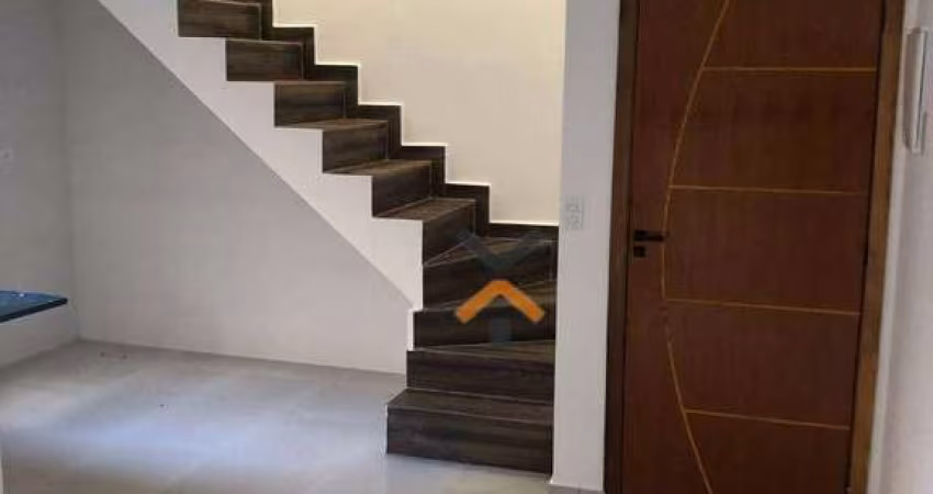Cobertura com 2 dormitórios, 90 m² - venda por R$ 457.000 ou aluguel por R$ 2.400/mês - Vila Príncipe de Gales - Santo André/SP