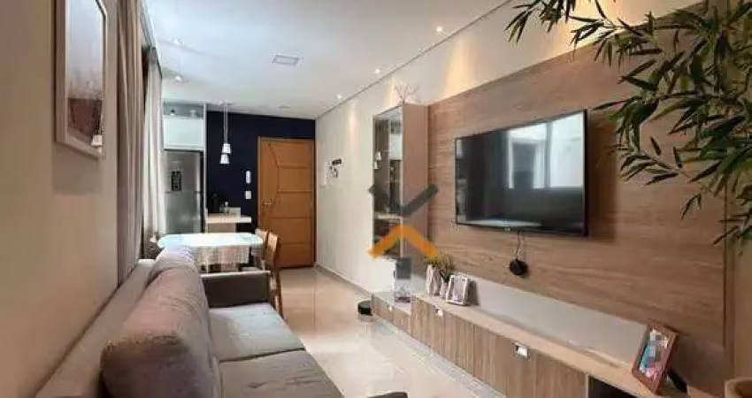 Apartamento à venda, 45 m² por r$ 390.000,00 - vila pires - santo andré/sp