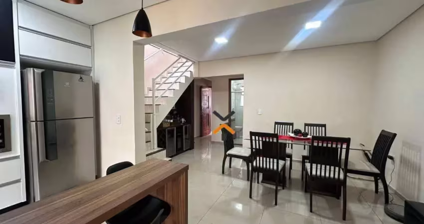 Sobrado com 2 dormitórios à venda, 175 m² por r$ 750.000,00 - parque marajoara - santo andré/sp