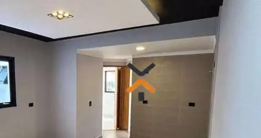 Apartamento com 2 dormitórios à venda, 45 m² por R$ 335.000,00 - Vila Scarpelli - Santo André/SP