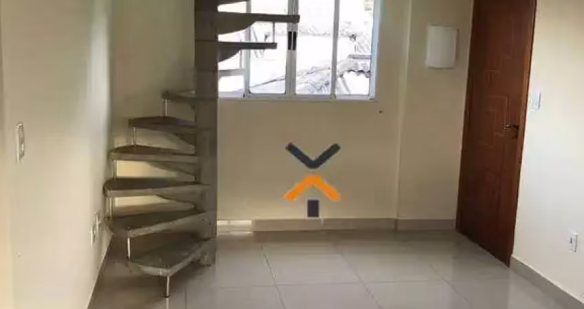 Cobertura com 2 dormitórios para alugar, 100 m² por r$ 3.980,83/mês - parque erasmo assunção - santo andré/sp