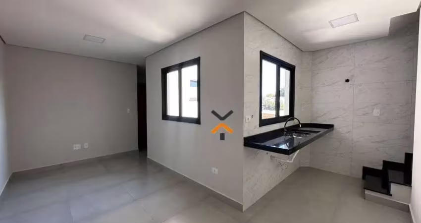 Cobertura com 2 dormitórios à venda, 86 m² por r$ 439.000 - jardim das maravilhas - santo andré/sp